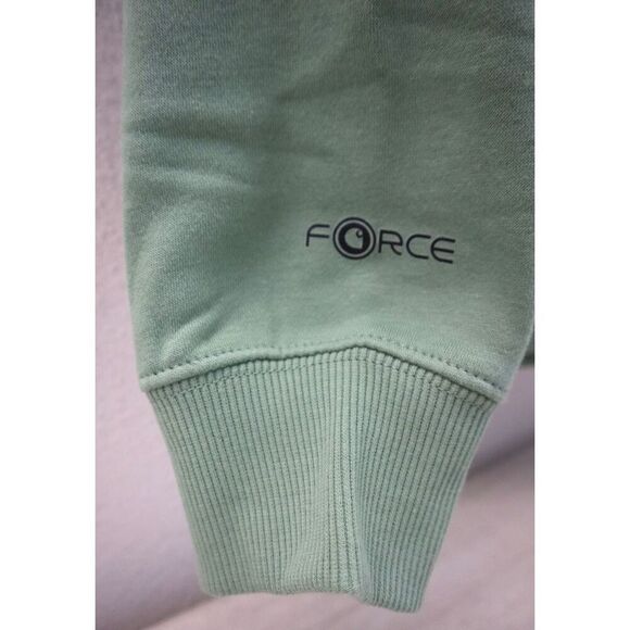 Carhartt Men's Sz M Green Force Relaxed Fit Lightweight Logo Graphic Sweatshirt - Picture 6 of 10